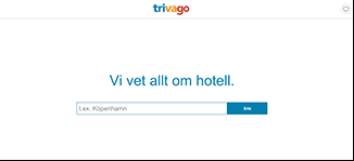 Trivago Screenshot